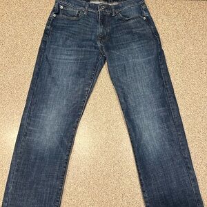 Lucky Brand Men's Dark Wash Straight Jeans